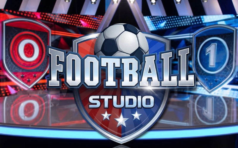 Jogue o clássico Football Studio ao vivo no oficial 1win.