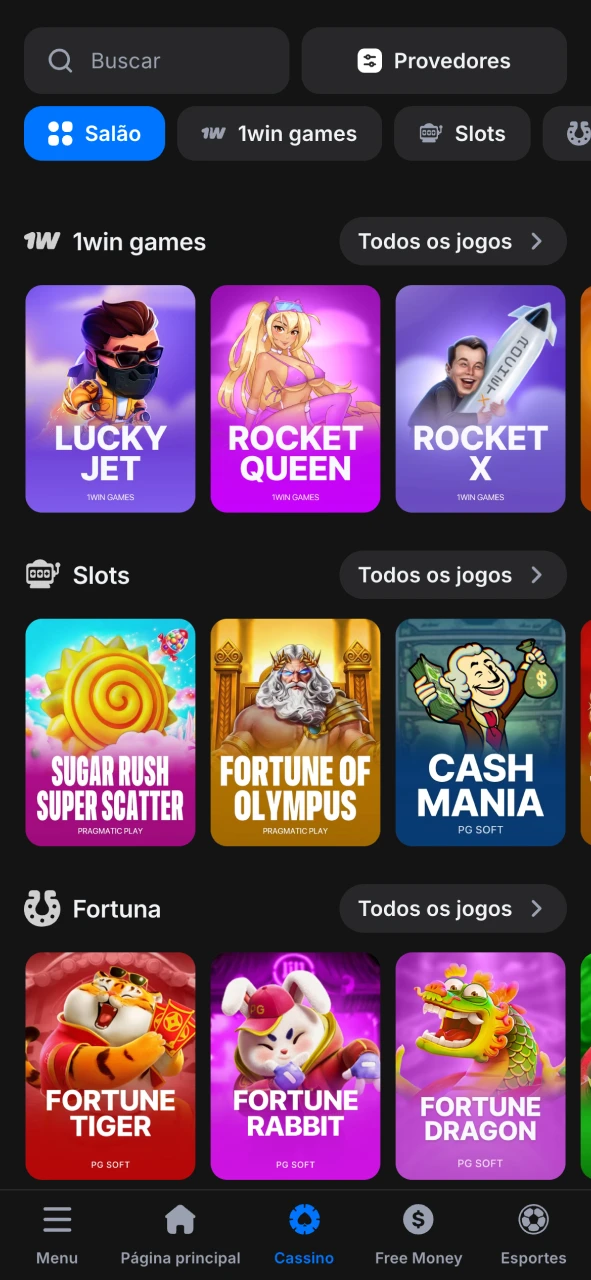 Entre no cassino 1win e escolha entre milhares de jogos disponíveis.