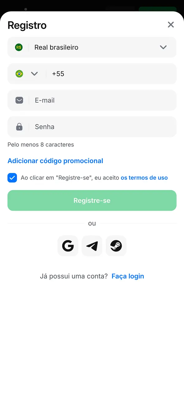 Cadastre-se na 1win e desbloqueie recursos exclusivos para novos jogadores.