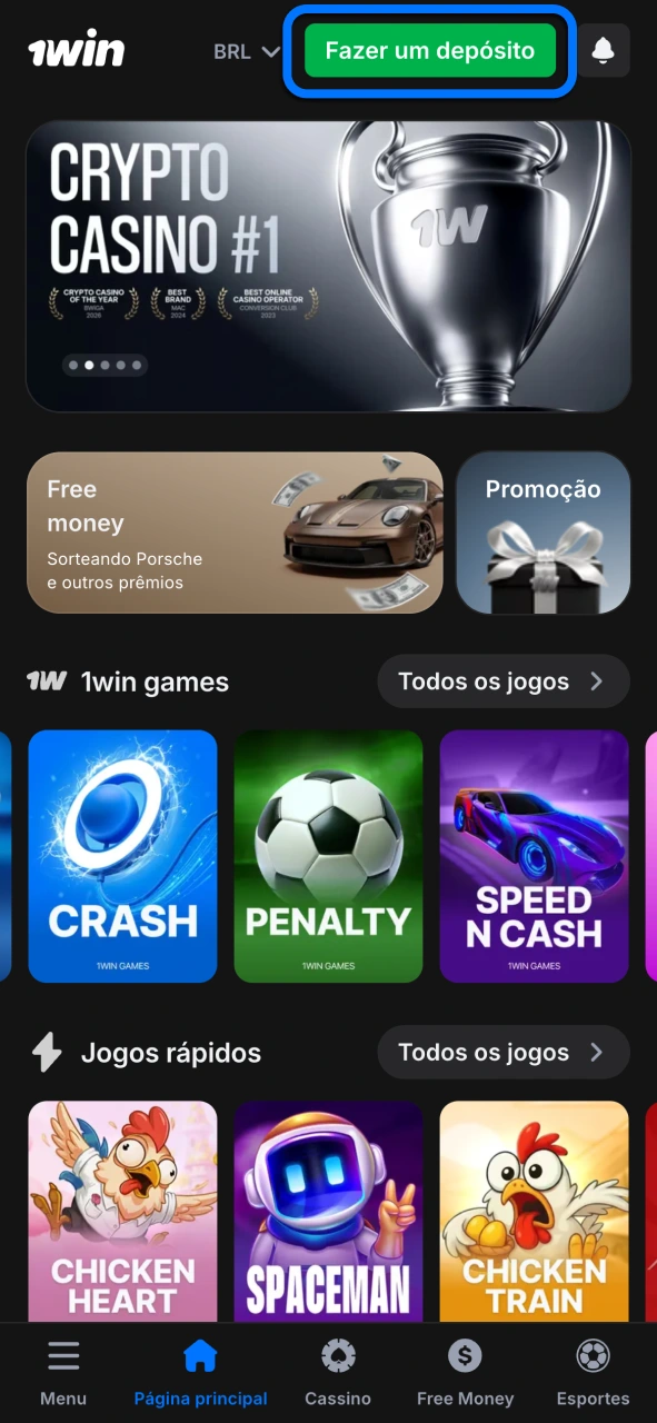 Deposite na 1win e desbloqueie instantaneamente jogos com crupiês reais.