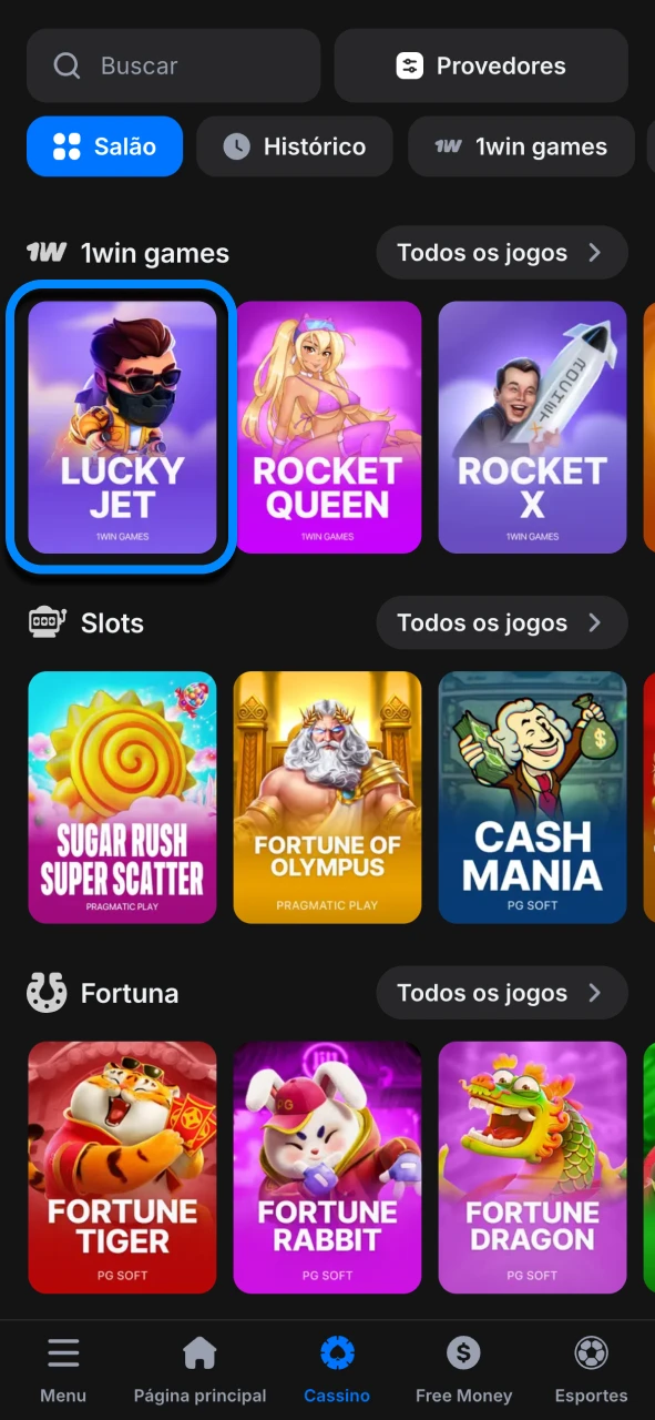 Escolha um jogo na 1win e aproveite entretenimento instantâneo a qualquer momento.