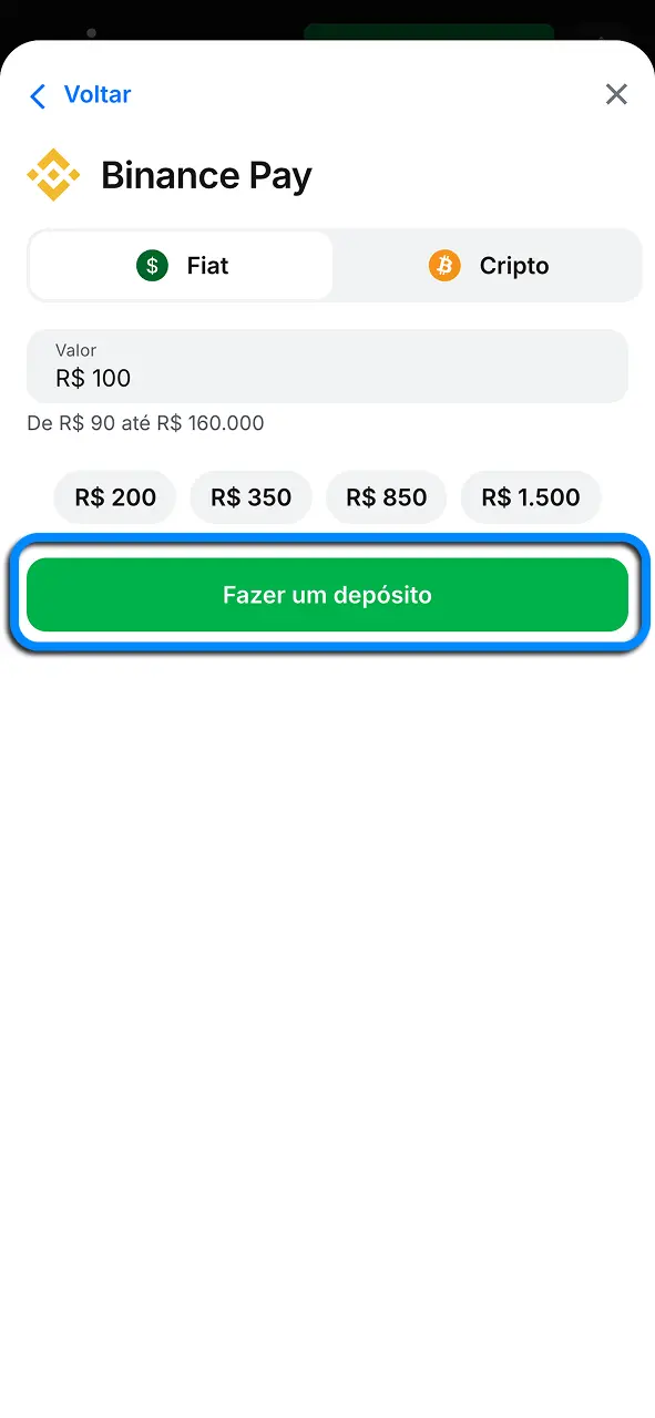Confirme o depósito na 1win e receba fundos em poucos instantes.