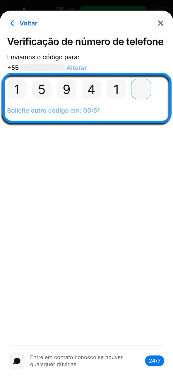 Conclua a ativação na 1win e entre imediatamente no ambiente de apostas.